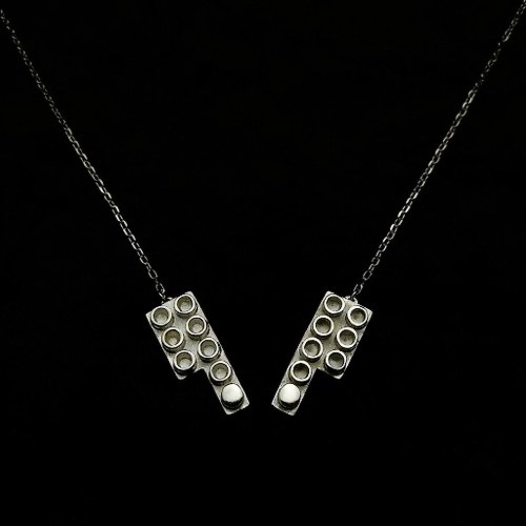 JadeStyle Jewelry 【積木趣】原創銀飾項鍊 - Image 2