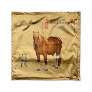 靠墊套雪點鵰
