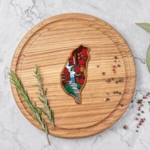 刺繡磁鐵-九份