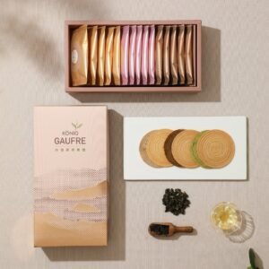 【預購】【台灣製】【台灣製】【金格食品】台灣茶格芙蕾禮盒(紅玉紅茶/東方美人茶/金萱烏龍茶)
