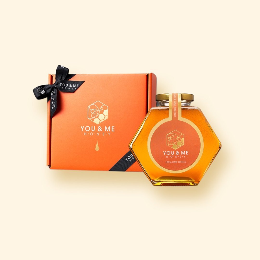 【台灣製】YOU&ME HONEY | 500g 經典單罐典藏禮盒 | 秋百花蜜 - Image 5