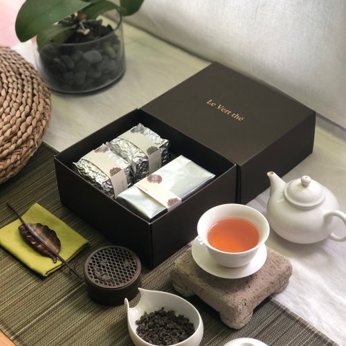 綠茗堂2020AVPA得獎茶禮盒 (提供品牌咖啡色禮盒) - Image 2
