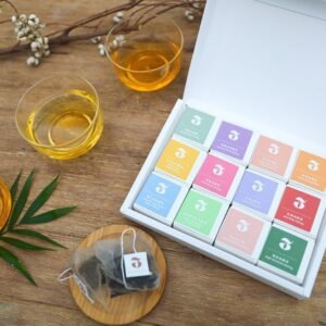 【Three Leafs Tea】喝遍台灣好茶 全系列茶包禮盒(12入)
