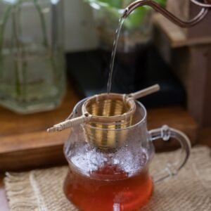 純天然手工竹編茶葉過濾器。濾茶器//2個一組//吊環版