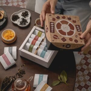 【台灣茶辦桌】9茶+4影片(中英日)品茶體驗盒~送給外國人台灣伴手