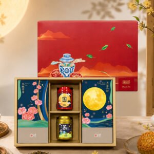 【中秋客製茶禮】【無藏】中秋公益經典茶葉+茶食禮盒N系列 (2茶2茶食)