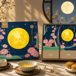 【中秋公益禮盒】 B4【無藏】中秋公益禮盒 祝福茶食成雙禮盒【月圓共好】-經典茶餅(煎餅+千層棒)